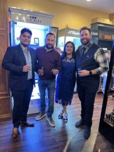 Vick, Oscar, Asmita, and Joe